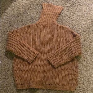 Chunky turtleneck sweater